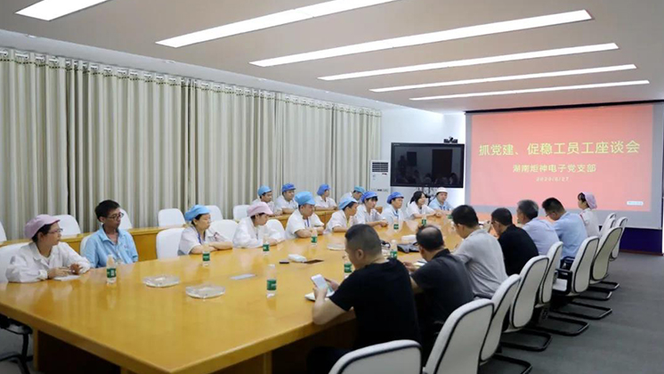 抓黨建、促穩(wěn)工”——炬神電子黨支部為企業(yè)穩(wěn)工獻(xiàn)計(jì)獻(xiàn)策