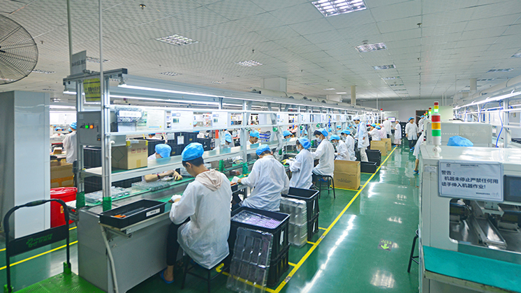 《郴州日?qǐng)?bào)》報(bào)道：炬神電子開(kāi)足馬力忙生產(chǎn)